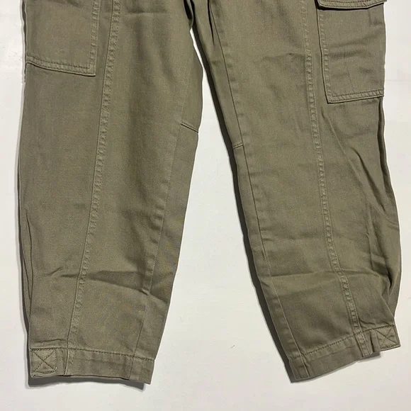Banana Republic Utility High Rise Cargo Pants Surplus Green Size 10 - Picture 5 of 14